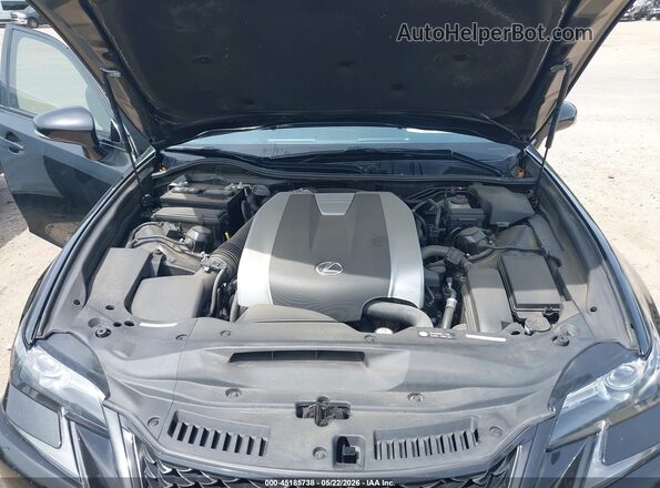 JTHCZ1BLXHA005131 2017 LEXUS GS 350 Black უკანა ხედი