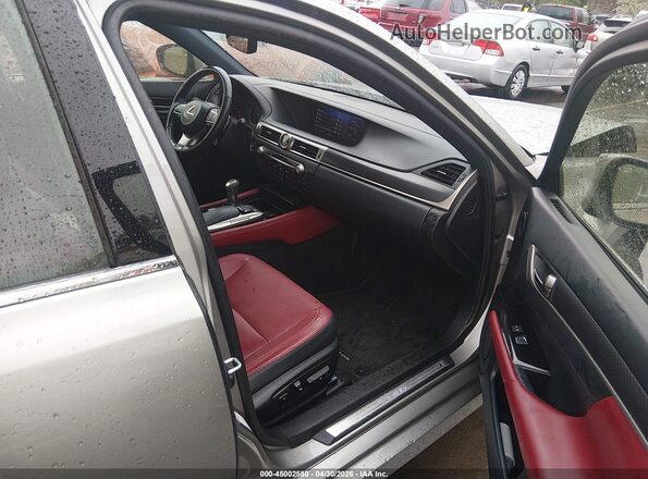 JTHCZ1BLXHA005209 2017 LEXUS GS 350 Gray წინა სალონის ხედი