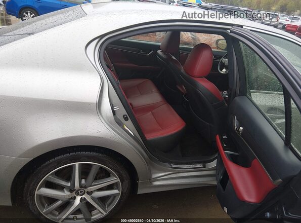 JTHCZ1BLXHA005209 2017 LEXUS GS 350 Gray VIN კოდის სტიკერის ხედი