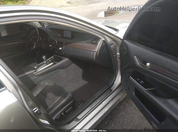 JTHCZ1BLXJA007533 2018 LEXUS GS 350 Gray Vista interior delantera