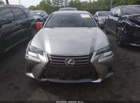 JTHCZ1BLXJA007533 2018 LEXUS GS 350 Gray Vista del cuadro de instrumentos
