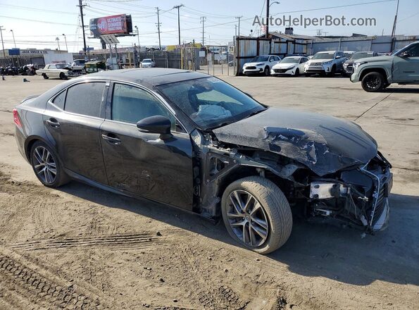 JTHDA1D20L5106454 2020 LEXUS IS Black Przód prawy