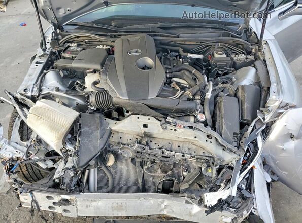 JTHDA1D20P5124748 2023 LEXUS IS Silver Widok wnętrza z tyłu