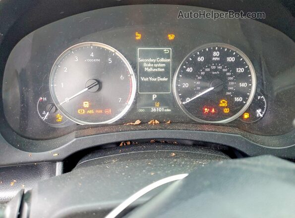 JTHDA1D20P5124748 2023 LEXUS IS Silver Widok zestawu wskaźników