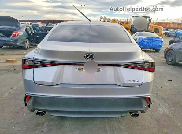 JTHDA1D20P5124748 2023 LEXUS IS Silver Widok z tyłu