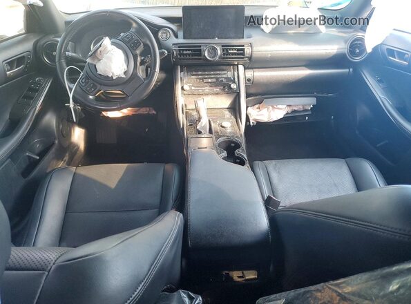 JTHDA1D20P5124748 2023 LEXUS IS Silver Widok deski rozdzielczej