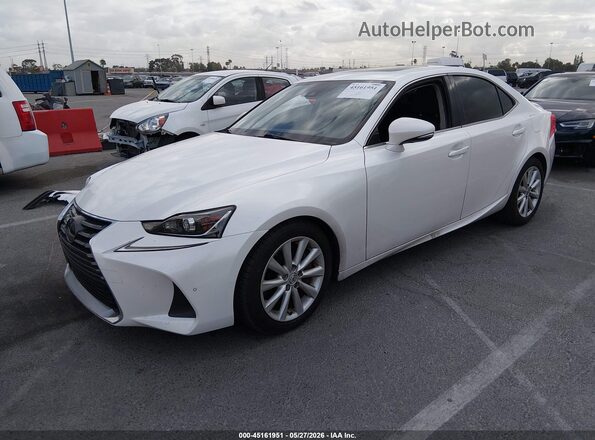 JTHDA1D22L5107315 2020 LEXUS IS 300 White Առջևի ձախ երեք քառորդ տեսարան