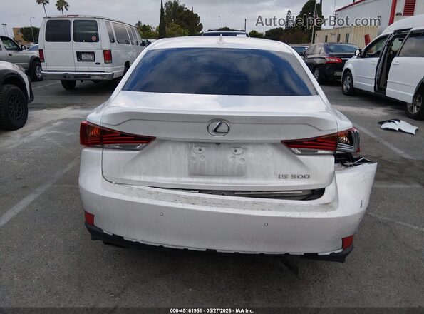 JTHDA1D22L5107315 2020 LEXUS IS 300 White 