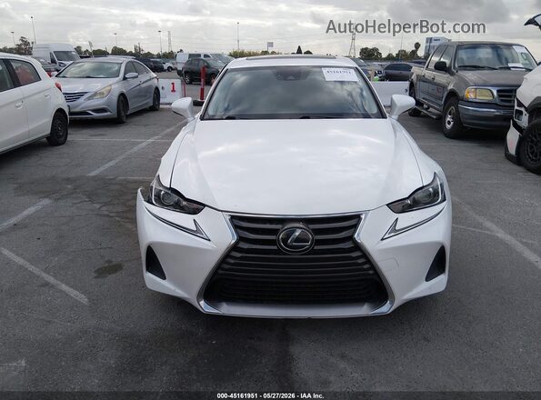 JTHDA1D22L5107315 2020 LEXUS IS 300 White Սարքավորումների վահանակի տեսք
