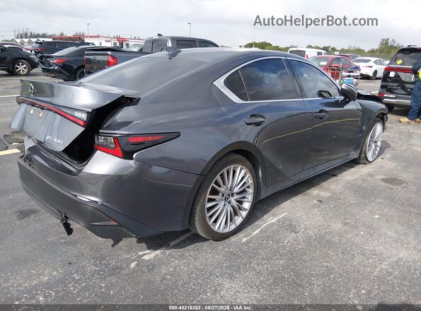 JTHDA1D25P5125068 2023 LEXUS IS 300 Gray Հետևի աջ