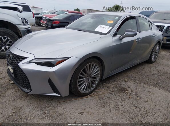 JTHDA1D29P5126952 2023 LEXUS IS 300 Серебряный Передняя левая четверть