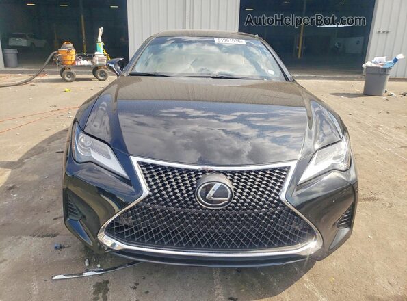 JTHDZ5BC9N5025810 2022 LEXUS RC Black Widok z przodu