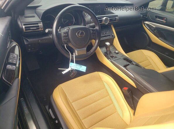 JTHDZ5BC9N5025810 2022 LEXUS RC Black Widok deski rozdzielczej
