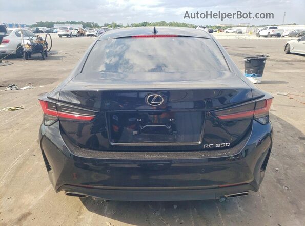 JTHDZ5BC9N5025810 2022 LEXUS RC Black Widok z tyłu