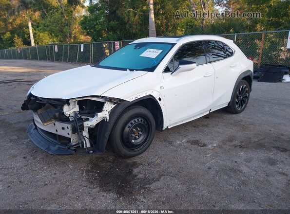 JTHE3JBH8M2041460 2021 LEXUS UX 200 White Vista tres cuartos delantera izquierda