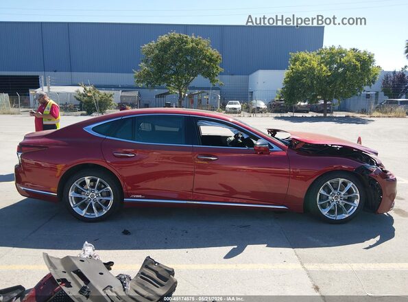 JTHEYLFF3L5010135 2020 LEXUS LS 500H Red Панорамний вид салону 360°