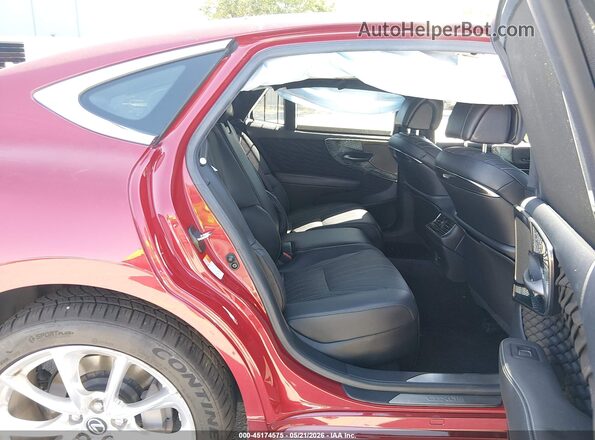 JTHEYLFF3L5010135 2020 LEXUS LS 500H Red Вид наклейки з VIN-кодом