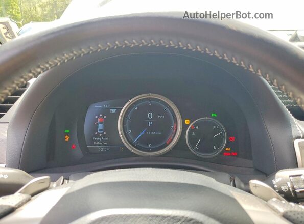 JTHEZ1CL8LA012546 2020 LEXUS GS Silver Սարքավորումների վահանակի տեսք