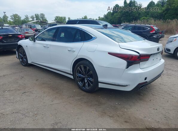 JTHF51GF6P5011639 2023 LEXUS LS 500 White Tył lewy