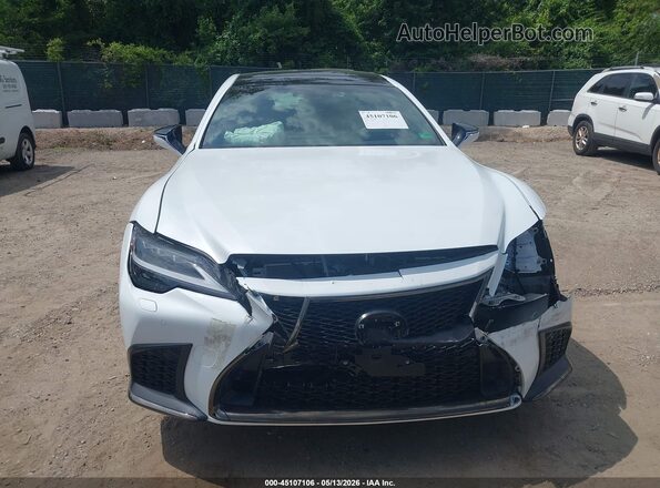 JTHF51GF6P5011639 2023 LEXUS LS 500 White Widok zestawu wskaźników