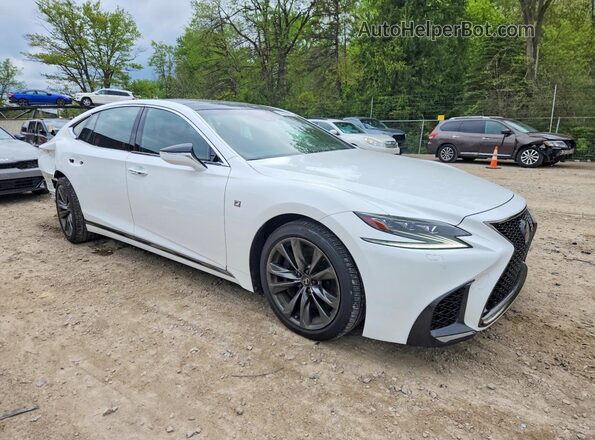 JTHF51GFXL5007684 2020 LEXUS LS Белый Передняя правая четверть
