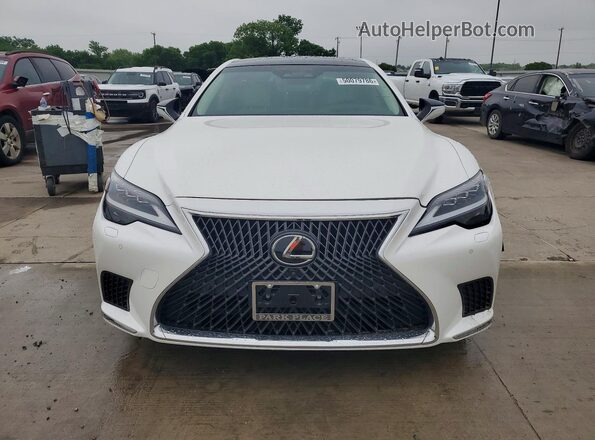 JTHG5LFF8N5015884 2022 LEXUS LS Белый Вид спереди