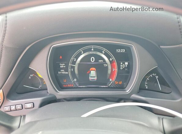 JTHG5LFF8N5015884 2022 LEXUS LS Белый Вид щитка приборов