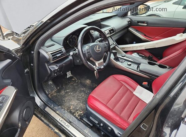 JTHG81F23L5041038 2020 LEXUS IS Black 