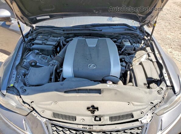JTHG81F24L5040786 2020 LEXUS IS Gray Rear interior view