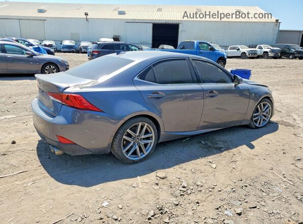JTHG81F24L5040786 2020 LEXUS IS Gray Rear right