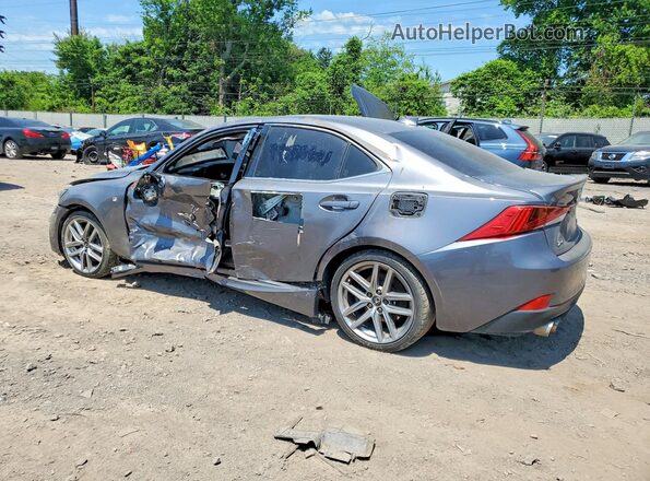 JTHG81F24L5040786 2020 LEXUS IS Gray Rear left