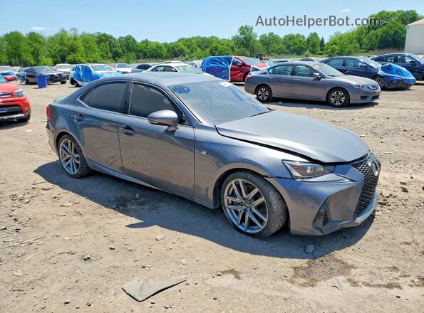 JTHG81F24L5040786 2020 LEXUS IS Gray Front right