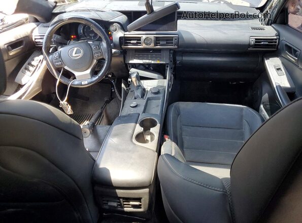 JTHG81F24L5040786 2020 LEXUS IS Gray Dashboard view
