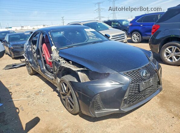JTHG81F27L5041754 2020 LEXUS IS Black Front right
