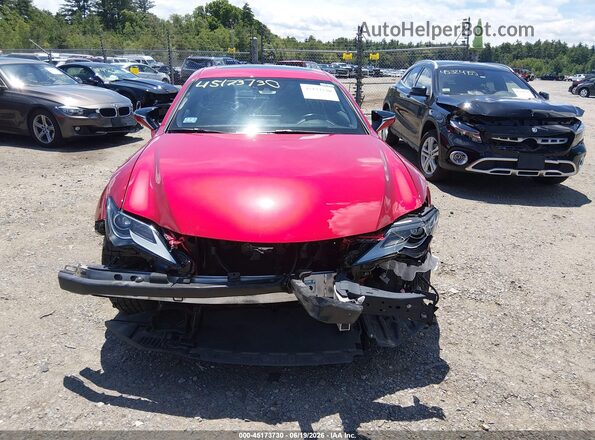 JTHG85EC1P5007008 2023 LEXUS RC 300 Red Սարքավորումների վահանակի տեսք