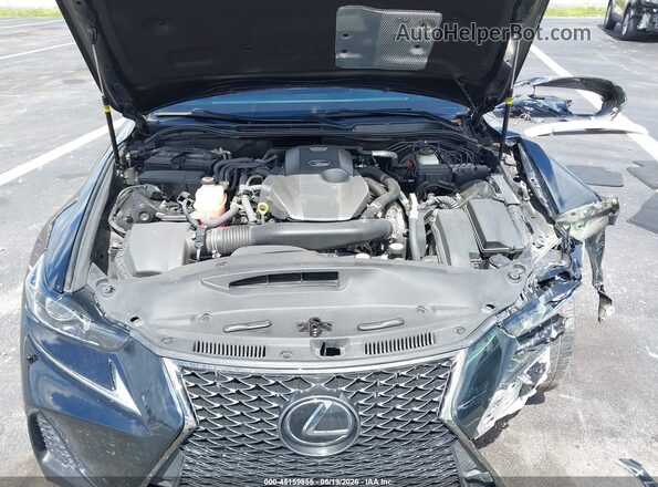 JTHGA1D20L5106208 2020 LEXUS IS 300 Black Հետևի տեսք