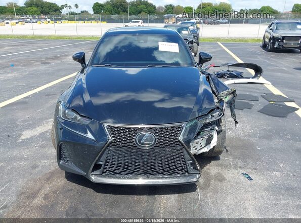 JTHGA1D20L5106208 2020 LEXUS IS 300 Black Սալոնի հետևի տեսք