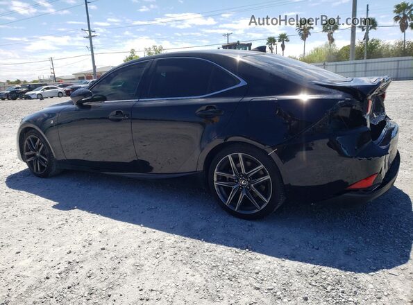 JTHGA1D20L5106404 2020 LEXUS IS Black უკანა მარცხენა