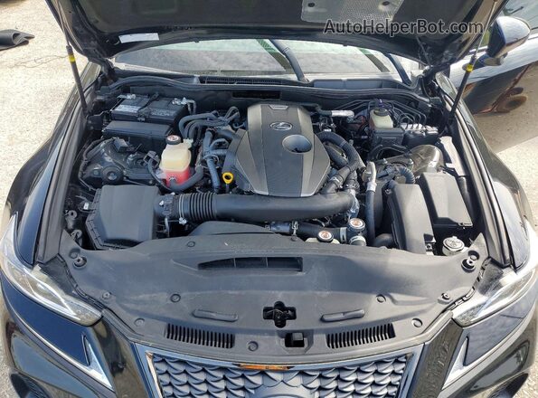 JTHGA1D20L5106404 2020 LEXUS IS Black უკანა სალონის ხედი