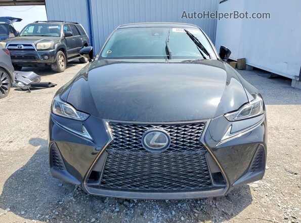 JTHGA1D20L5106404 2020 LEXUS IS Black წინა ხედი