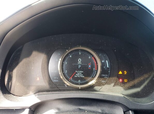 JTHGA1D20L5106404 2020 LEXUS IS Black ხელსაწყოთა პანელის ხედი