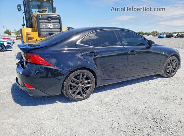 JTHGA1D20L5106404 2020 LEXUS IS Black უკანა მარჯვენა