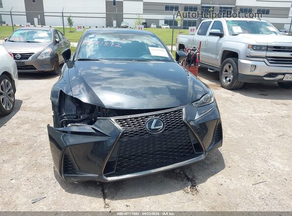 JTHGA1D23L5108910 2020 LEXUS IS 300 Black ხელსაწყოთა პანელის ხედი