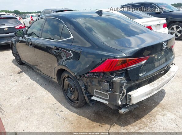 JTHGA1D23L5108910 2020 LEXUS IS 300 Black უკანა მარცხენა