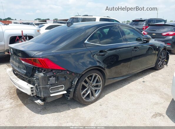 JTHGA1D23L5108910 2020 LEXUS IS 300 Black უკანა მარჯვენა