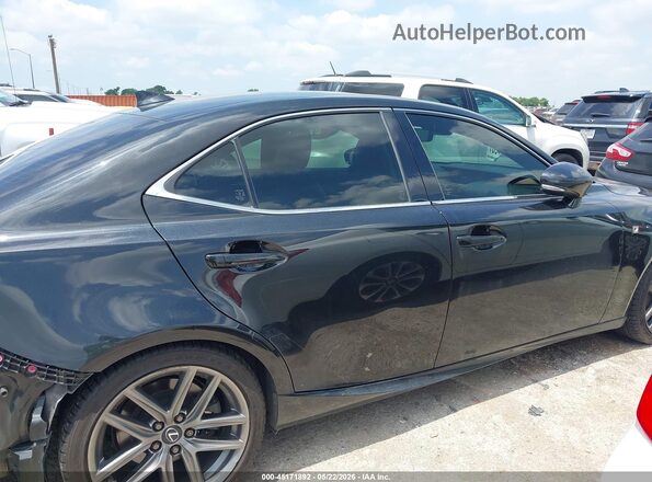 JTHGA1D23L5108910 2020 LEXUS IS 300 Black უკანა სალონის ხედი