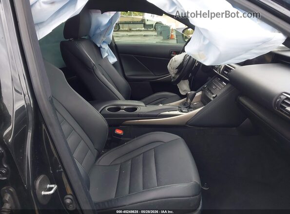 JTHGA1D25L5102316 2020 LEXUS IS 300 Black Widok wnętrza z przodu