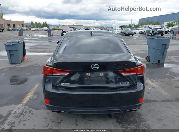 JTHGA1D25L5102316 2020 LEXUS IS 300 Black 