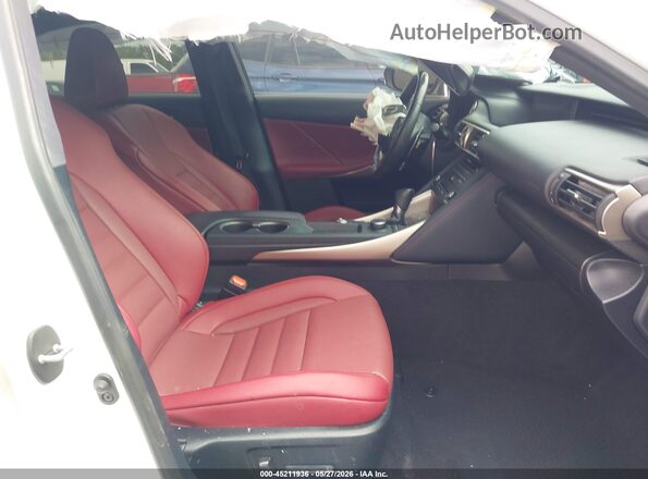 JTHGA1D28L5107834 2020 LEXUS IS 300 Белый Вид салона спереди
