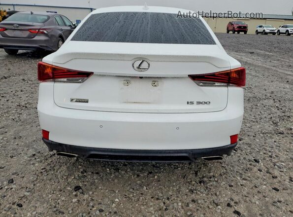 JTHGA1D29L5106479 2020 LEXUS IS White უკანა ხედი